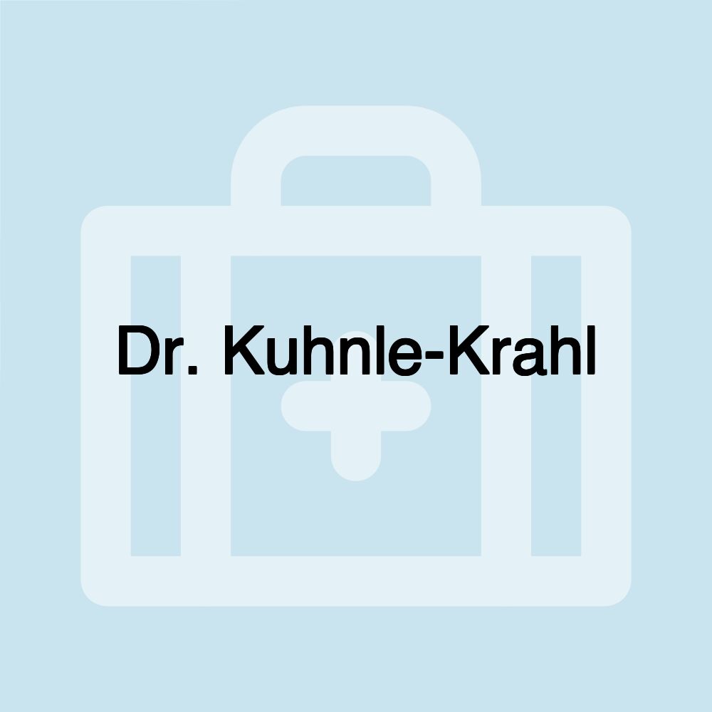 Dr. Kuhnle-Krahl