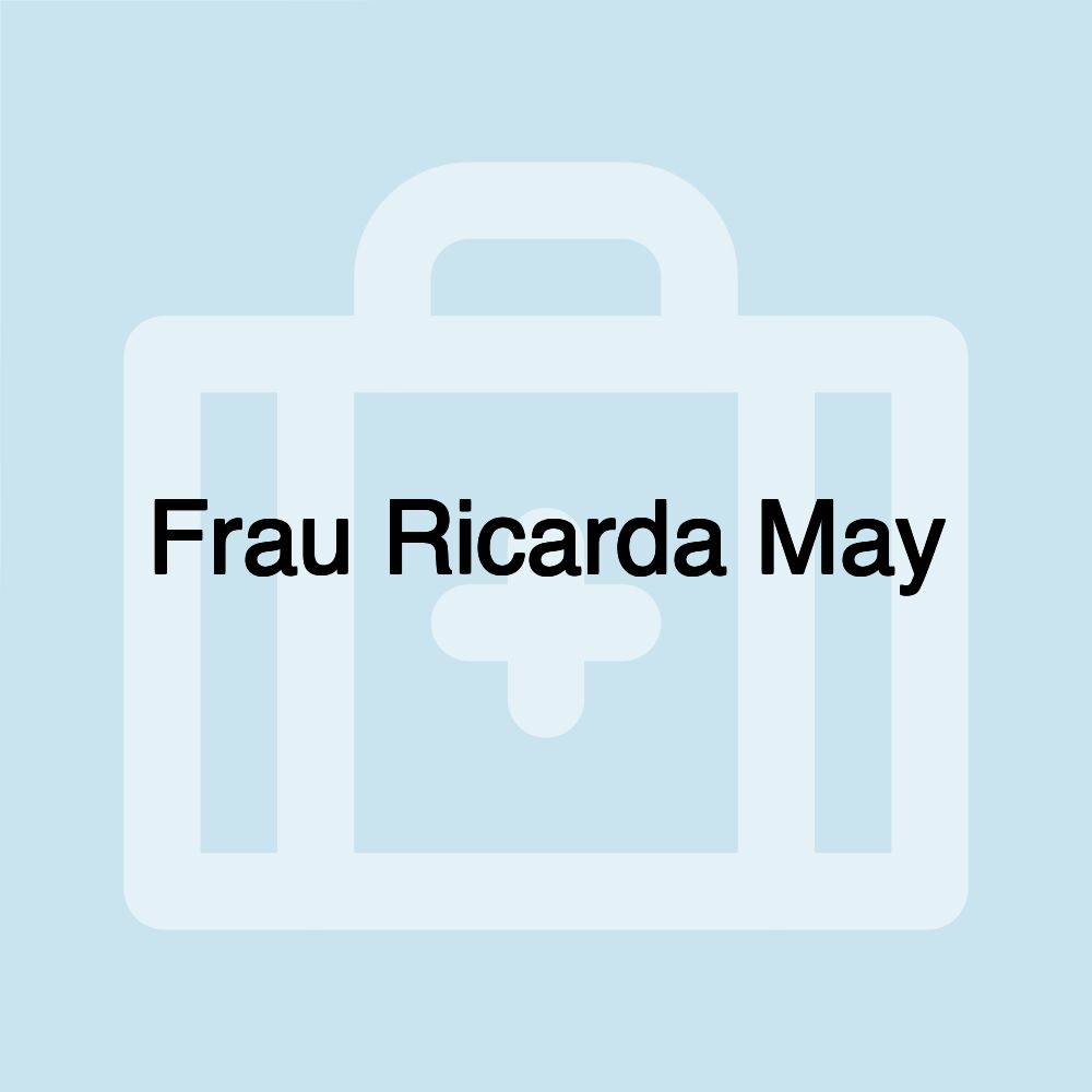 Frau Ricarda May