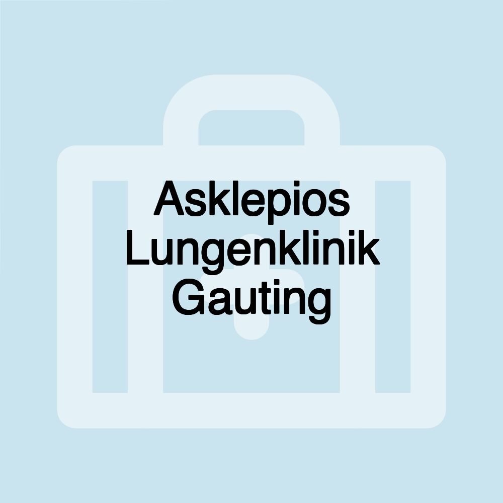 Asklepios Lungenklinik Gauting