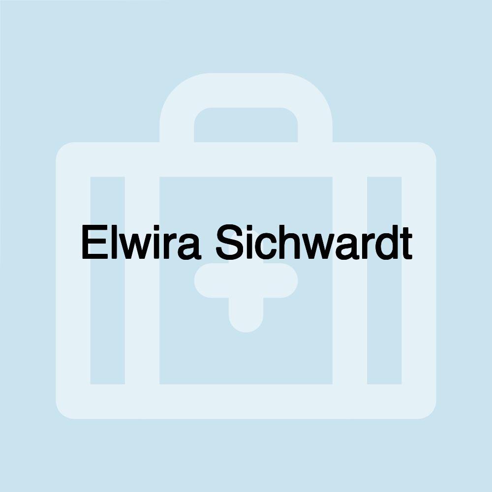 Elwira Sichwardt