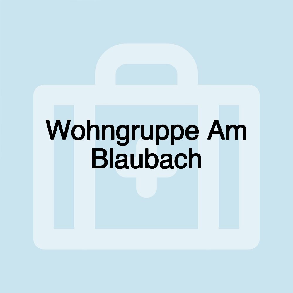 Wohngruppe Am Blaubach