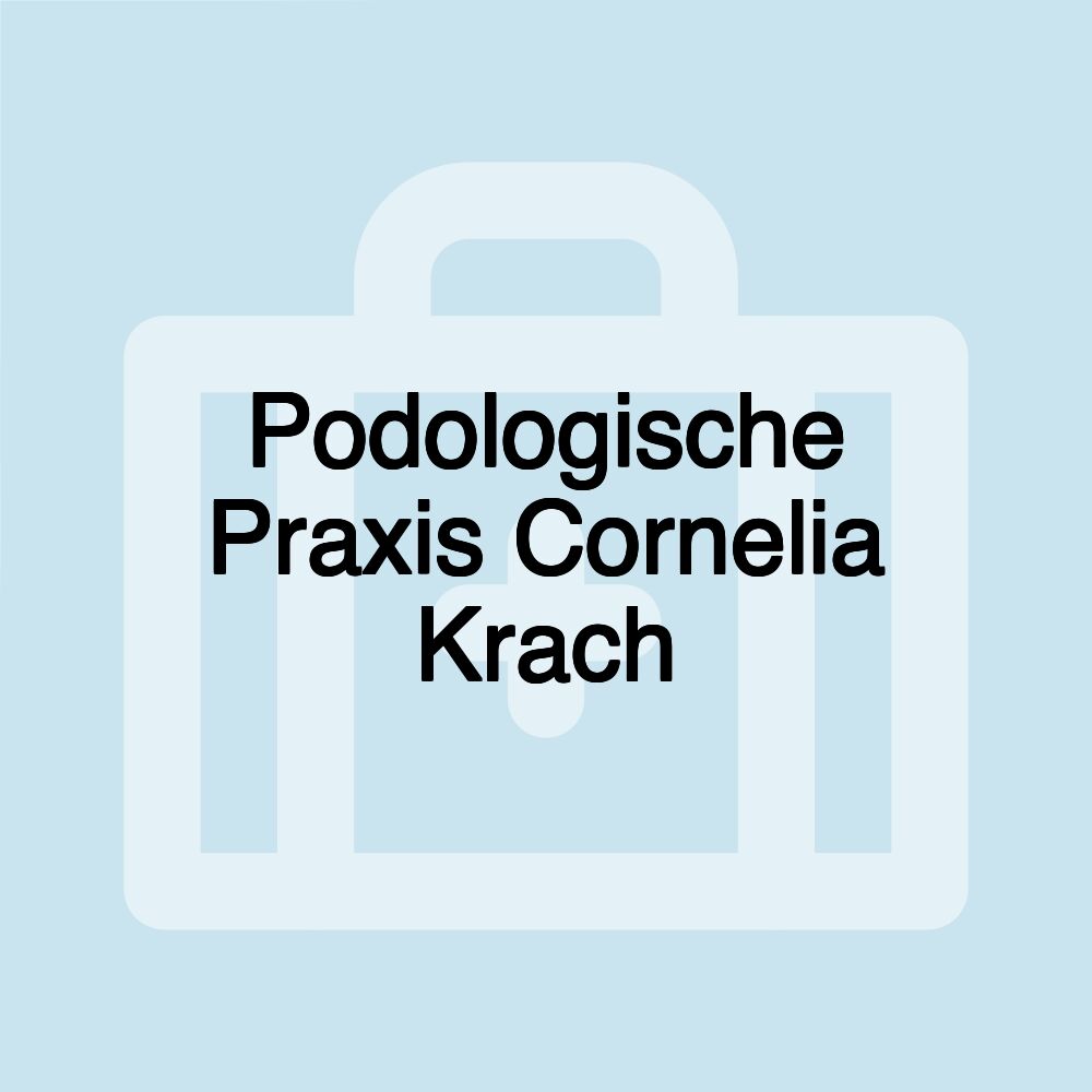 Podologische Praxis Cornelia Krach