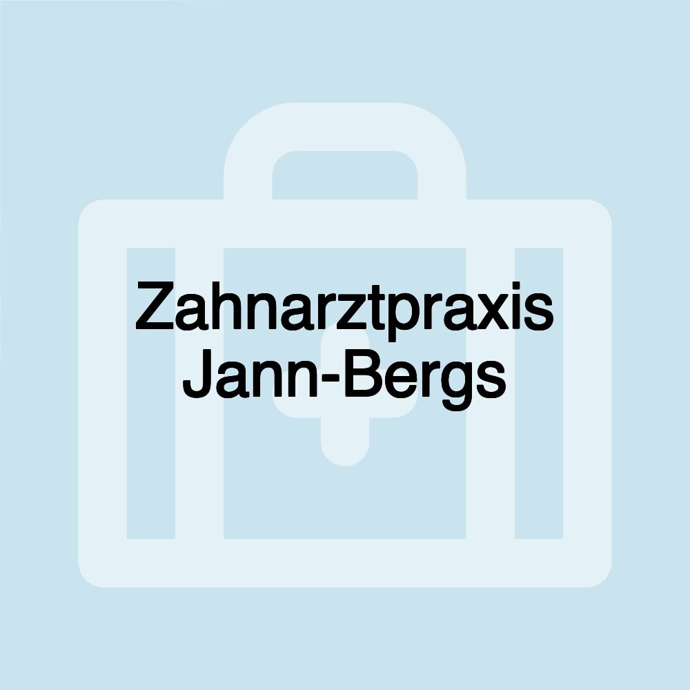 Zahnarztpraxis Jann-Bergs