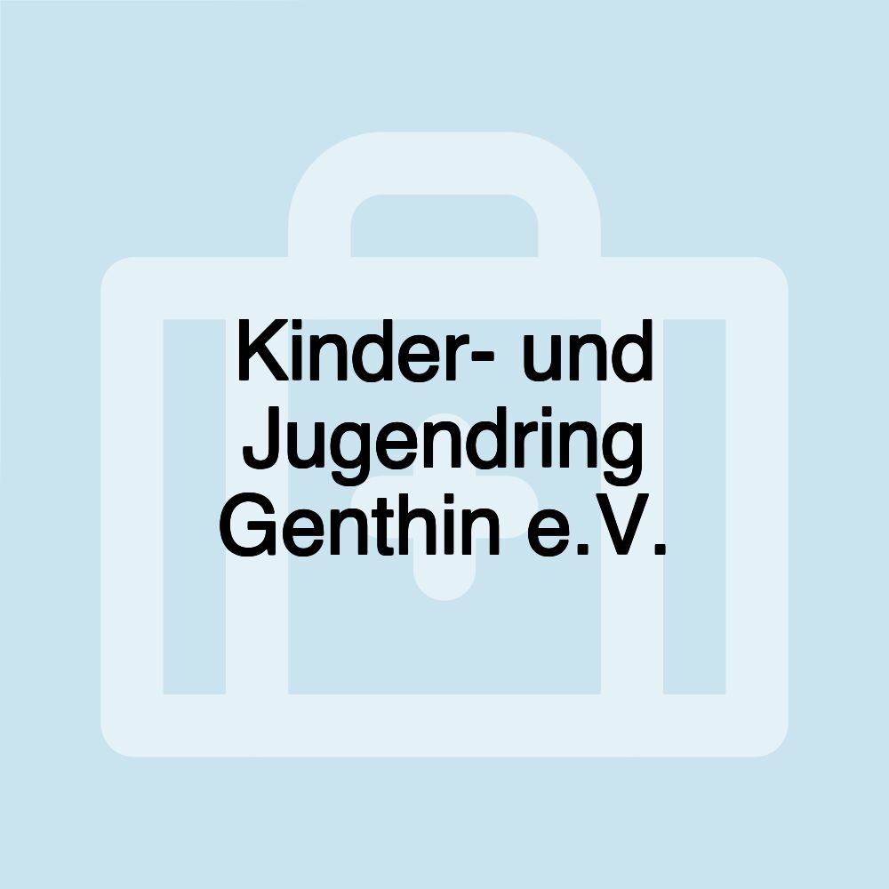 Kinder- und Jugendring Genthin e.V.