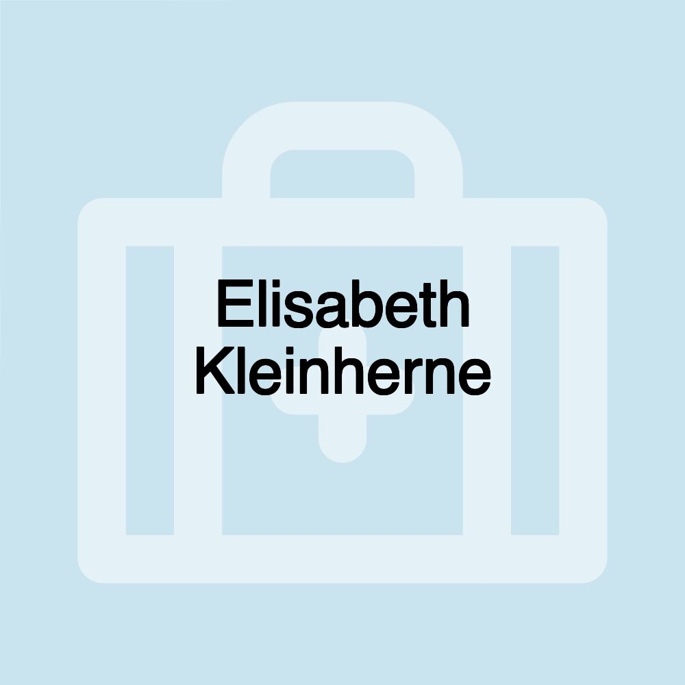 Elisabeth Kleinherne