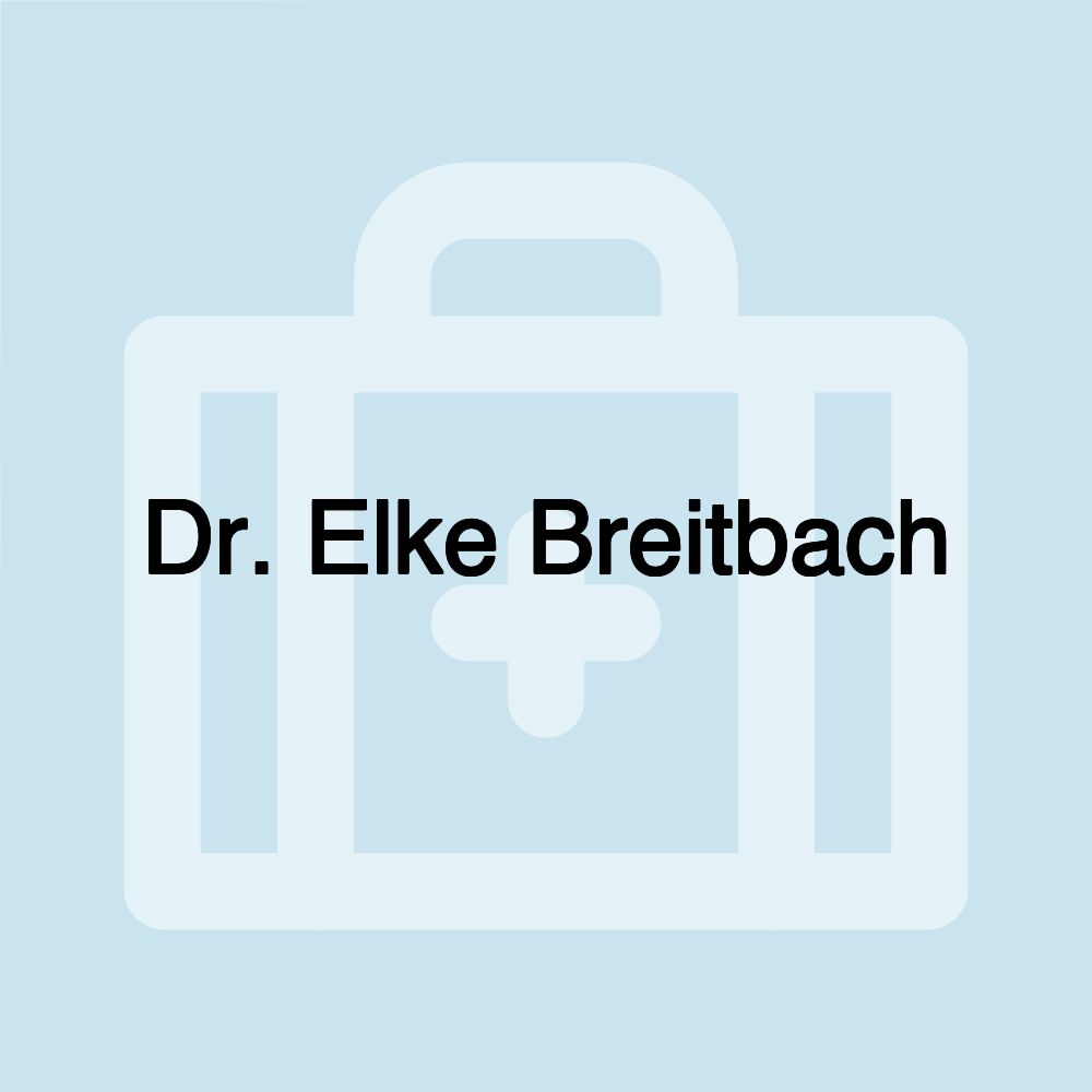 Dr. Elke Breitbach