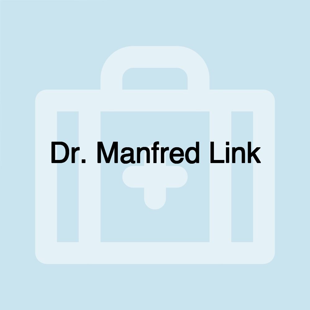 Dr. Manfred Link