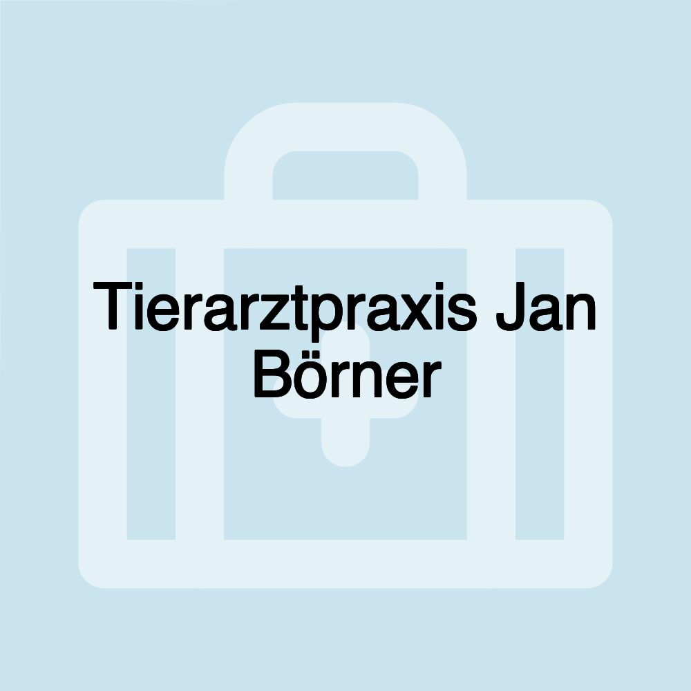 Tierarztpraxis Jan Börner