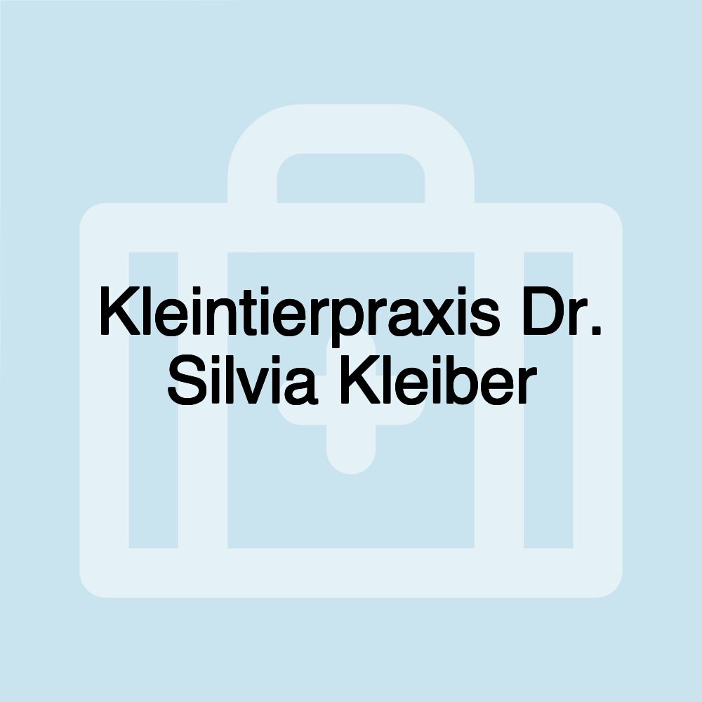 Kleintierpraxis Dr. Silvia Kleiber