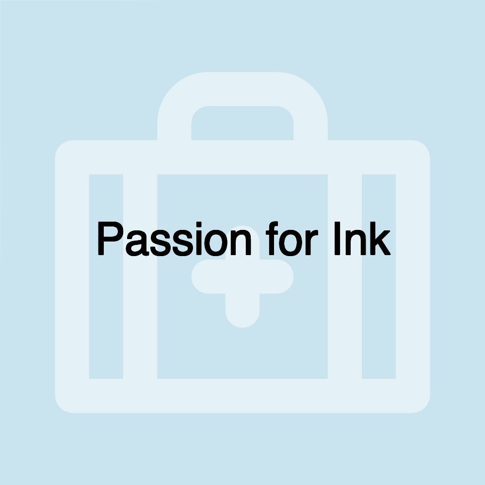 Passion for Ink