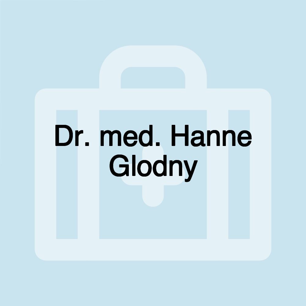 Dr. med. Hanne Glodny