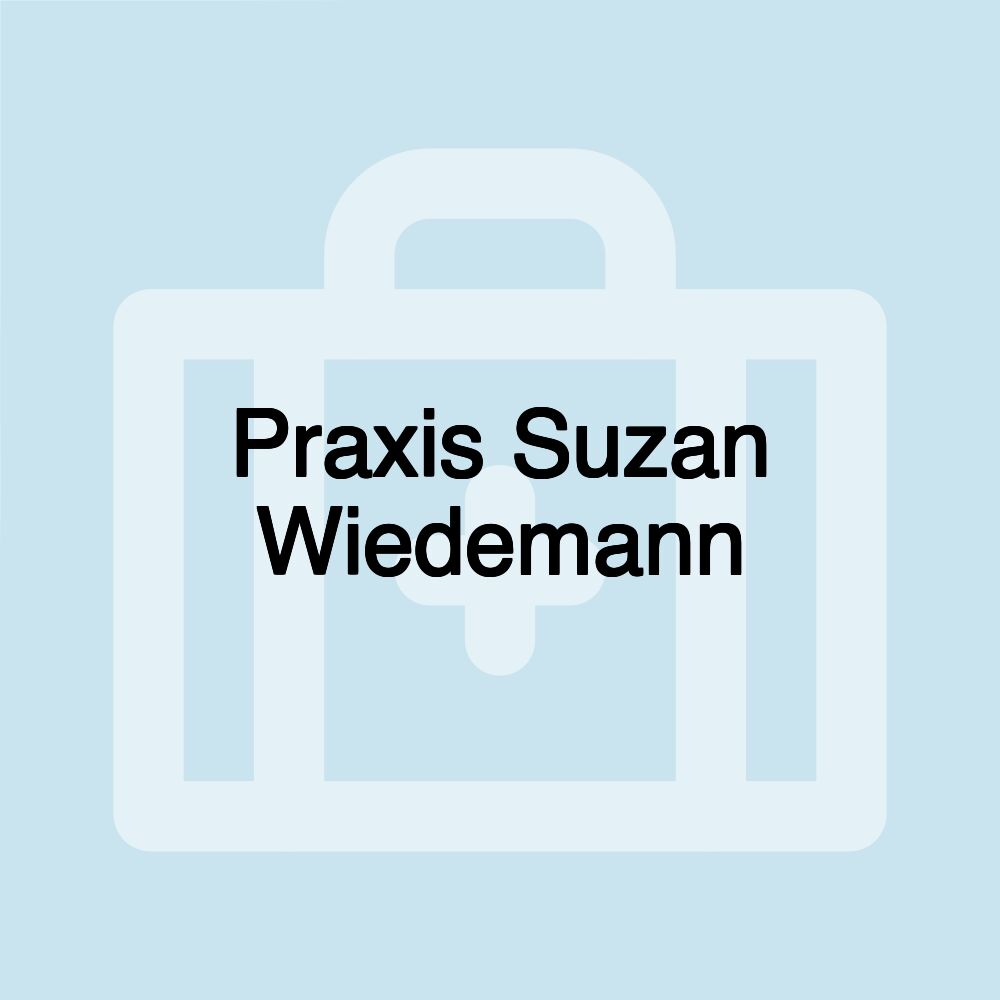 Praxis Suzan Wiedemann