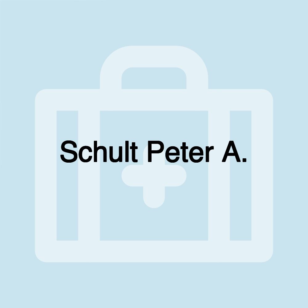 Schult Peter A.