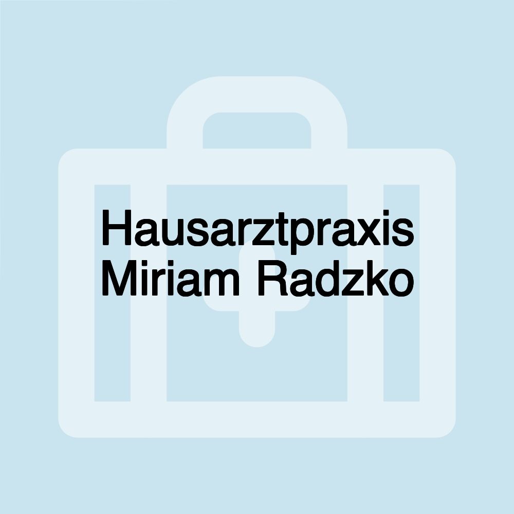 Hausarztpraxis Miriam Radzko