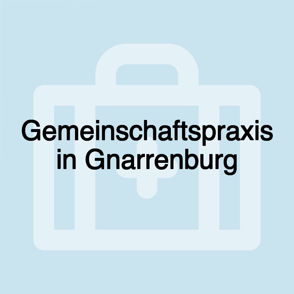 Gemeinschaftspraxis in Gnarrenburg