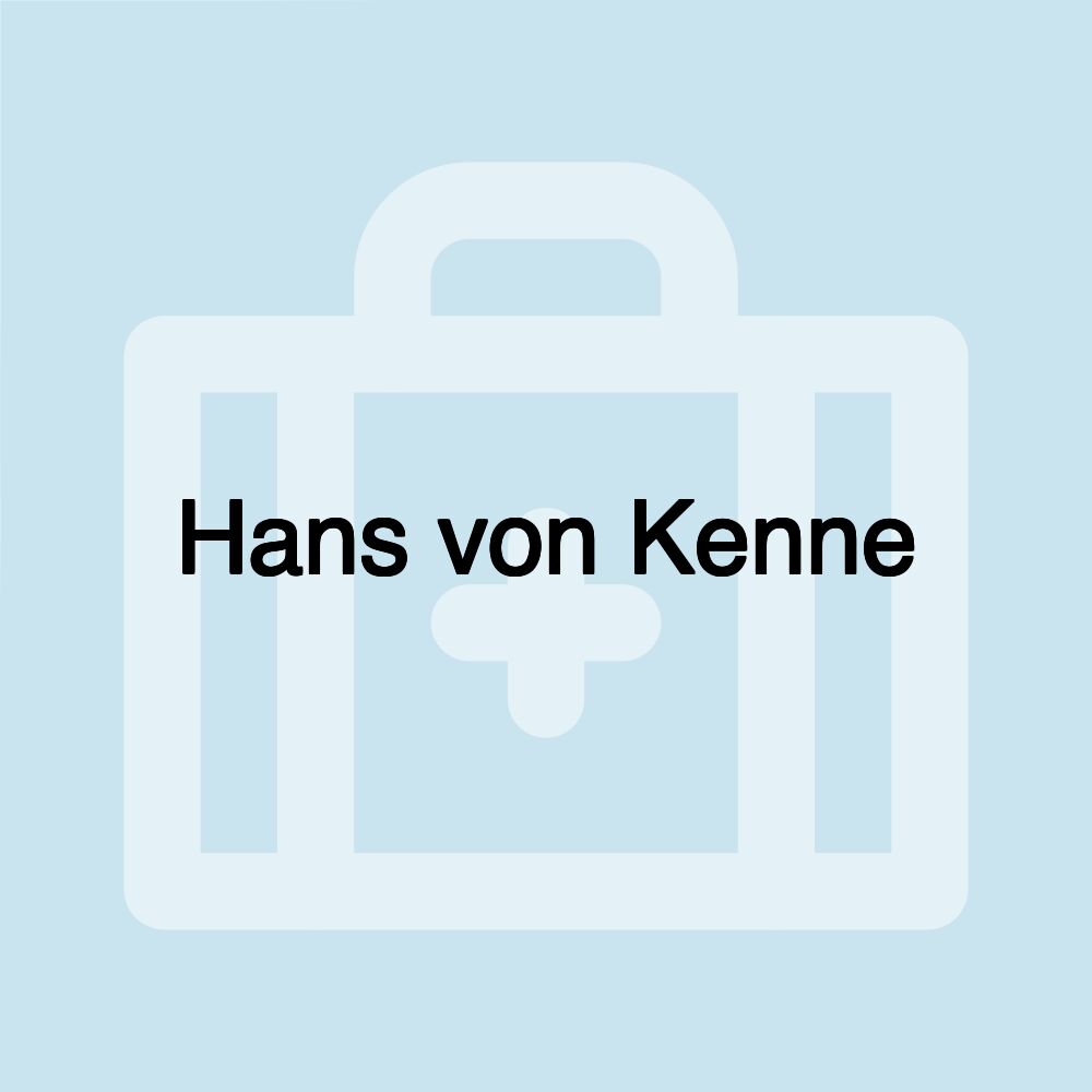 Hans von Kenne