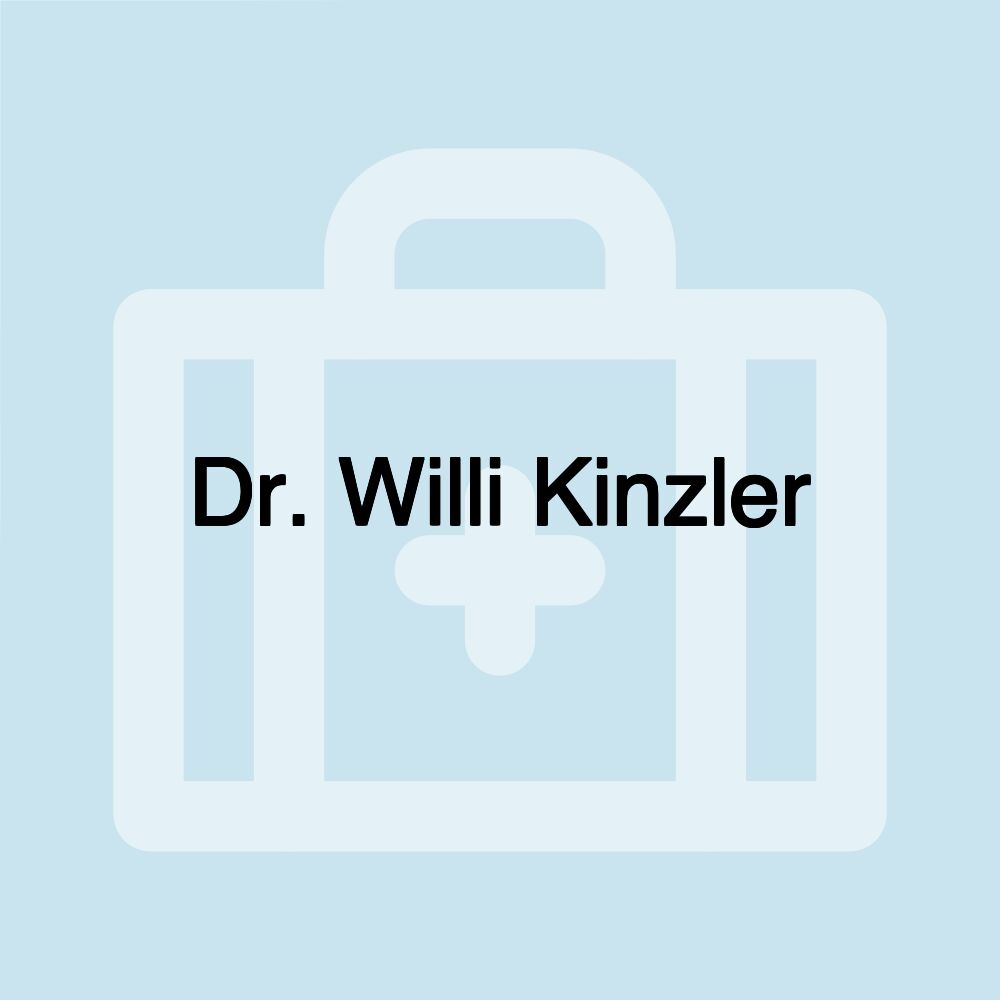 Dr. Willi Kinzler