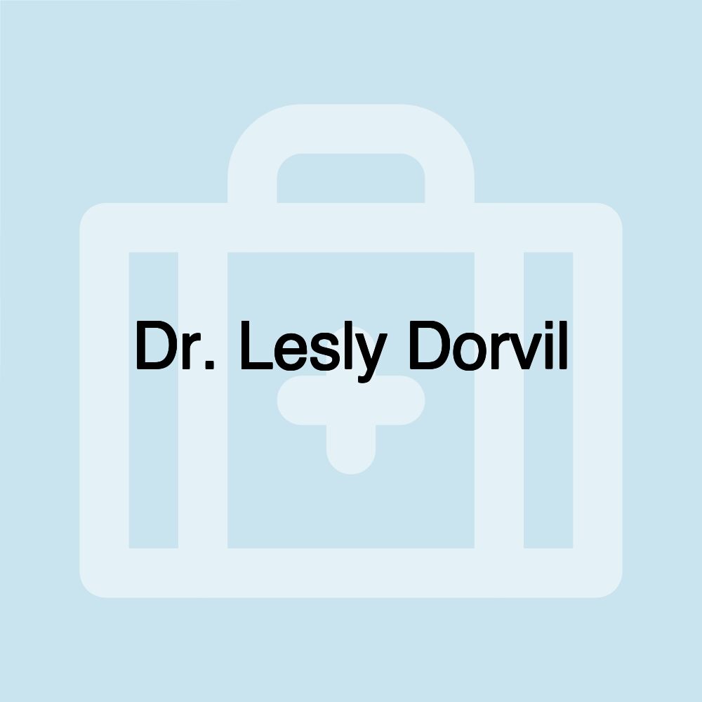 Dr. Lesly Dorvil