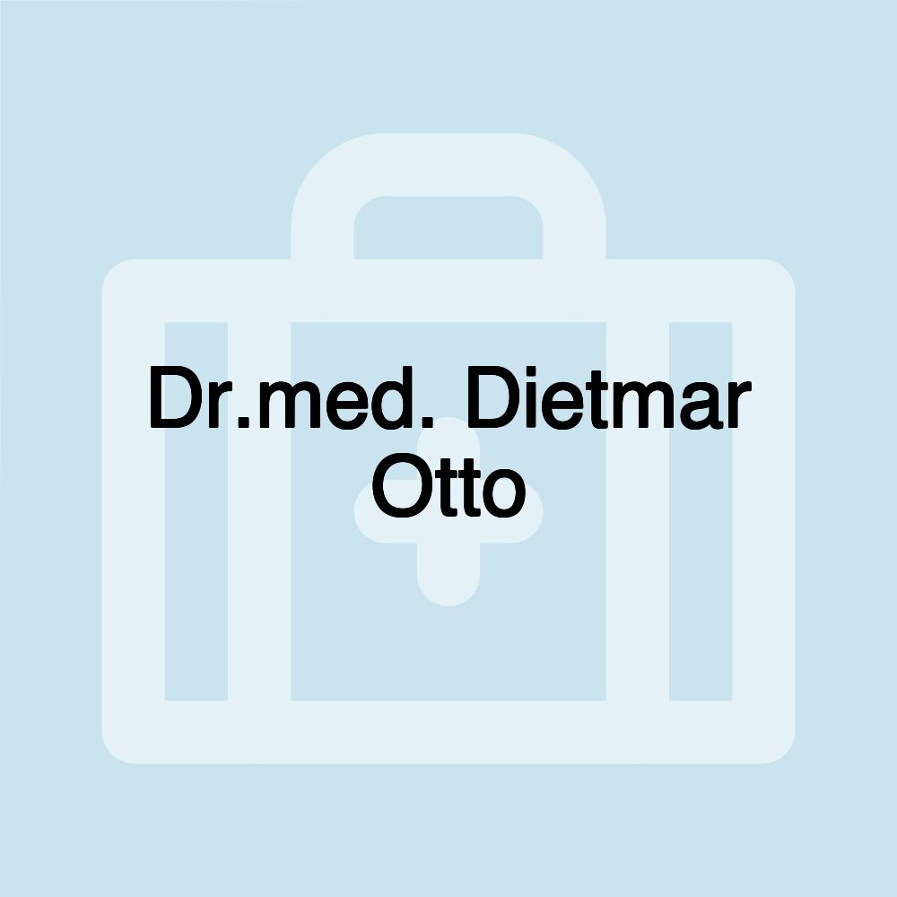 Dr.med. Dietmar Otto