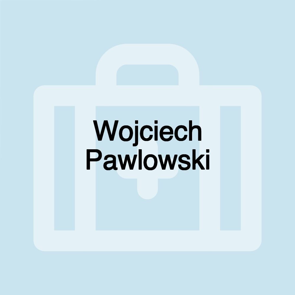 Wojciech Pawlowski