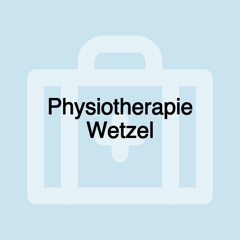 Physiotherapie Wetzel