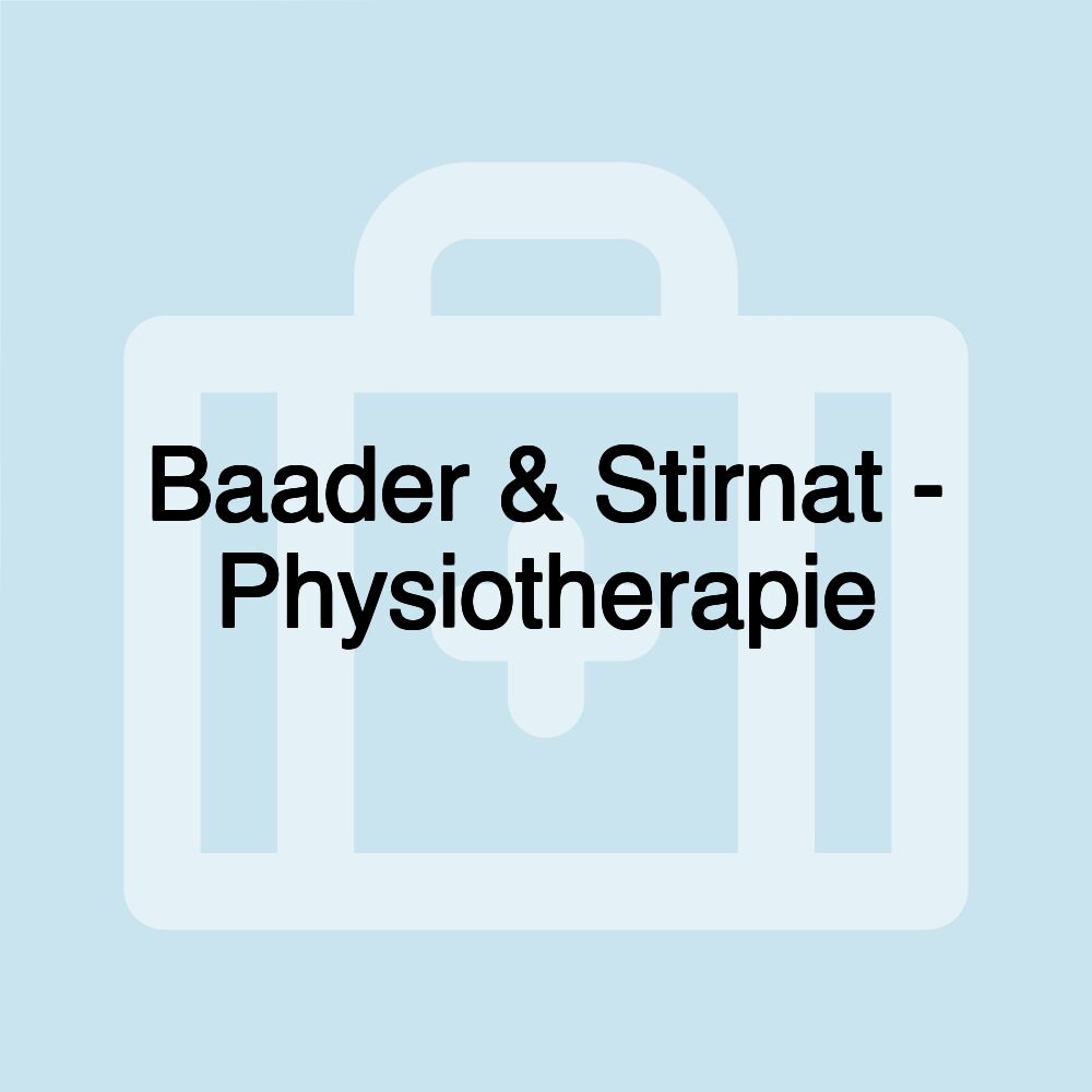 Baader & Stirnat - Physiotherapie