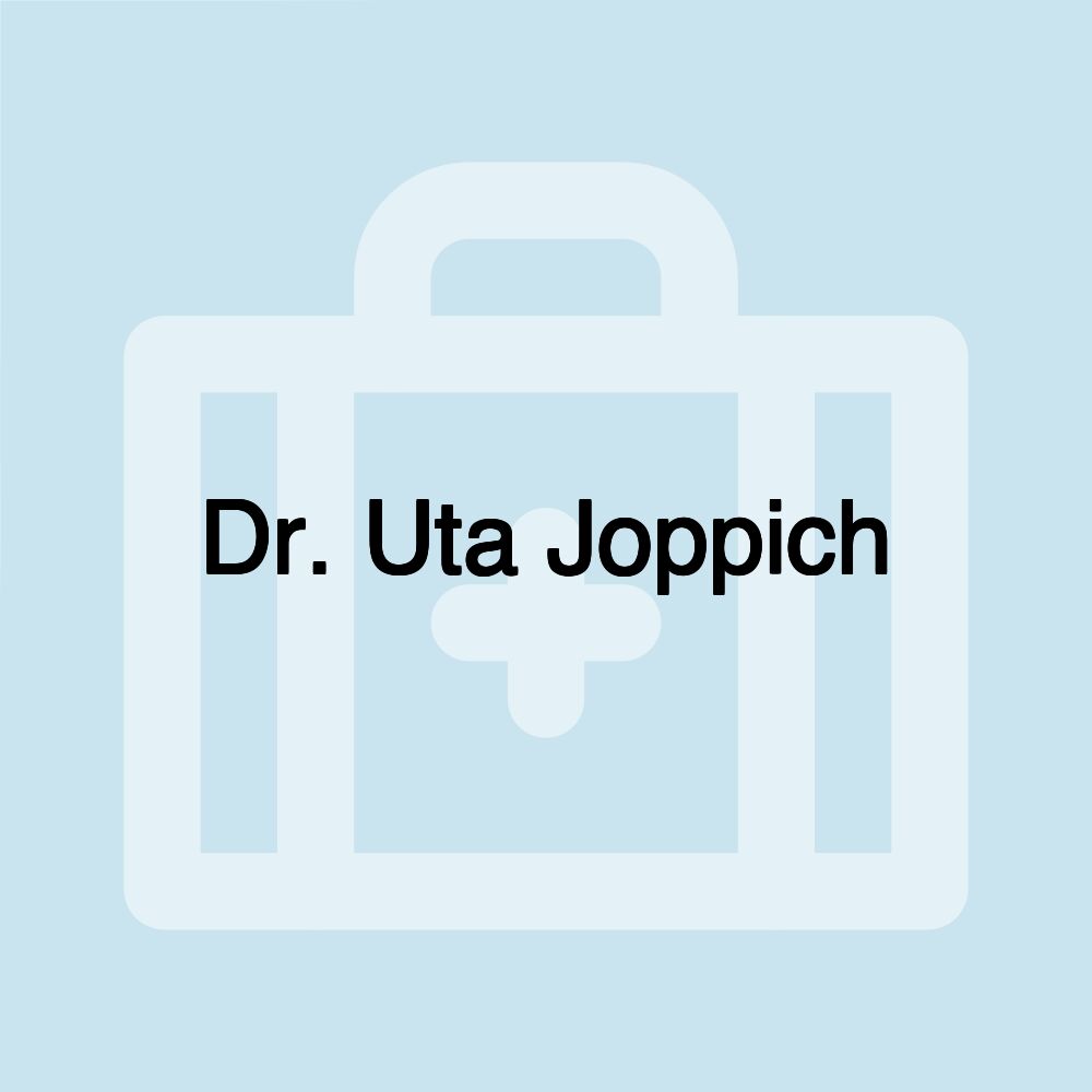 Dr. Uta Joppich