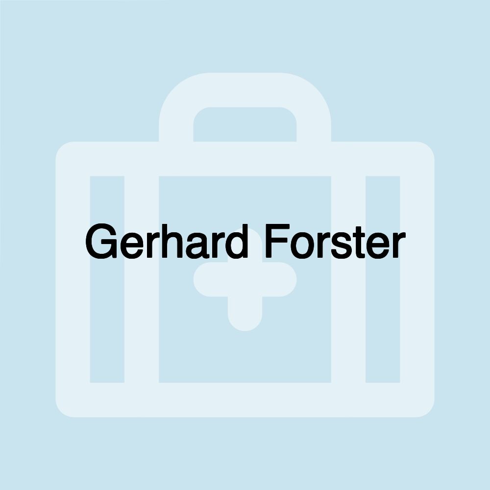 Gerhard Forster