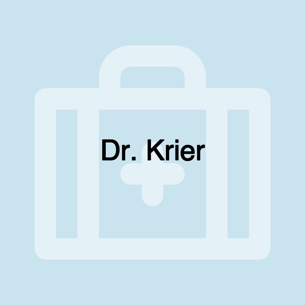 Dr. Krier