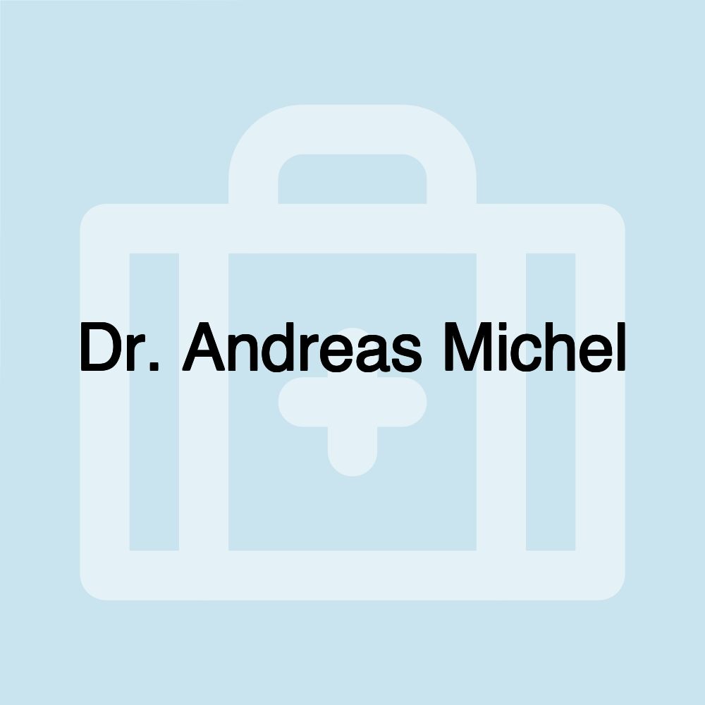 Dr. Andreas Michel