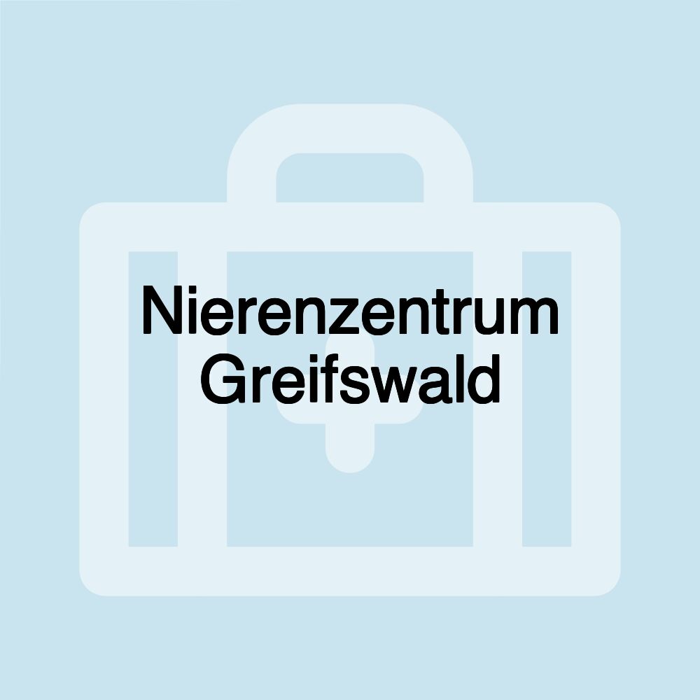 Nierenzentrum Greifswald