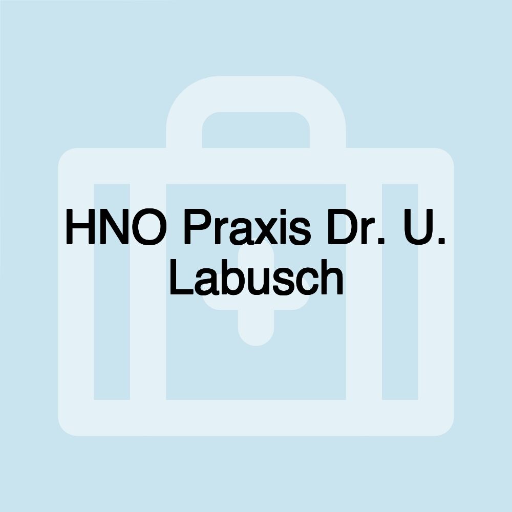 HNO Praxis Dr. U. Labusch