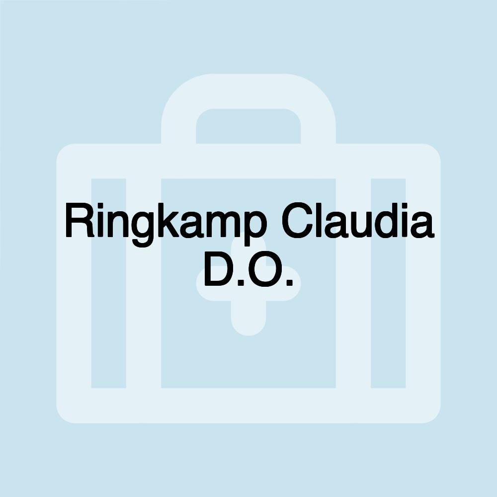 Ringkamp Claudia D.O.