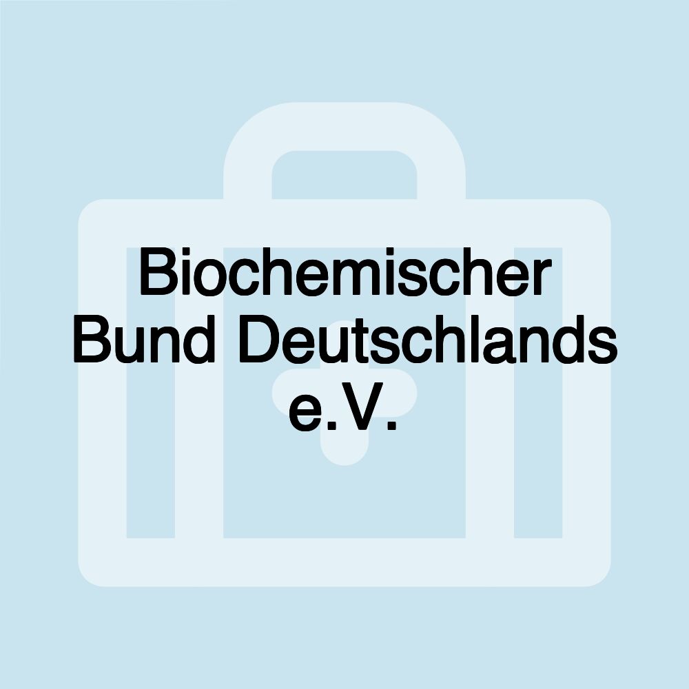 Biochemischer Bund Deutschlands e.V.