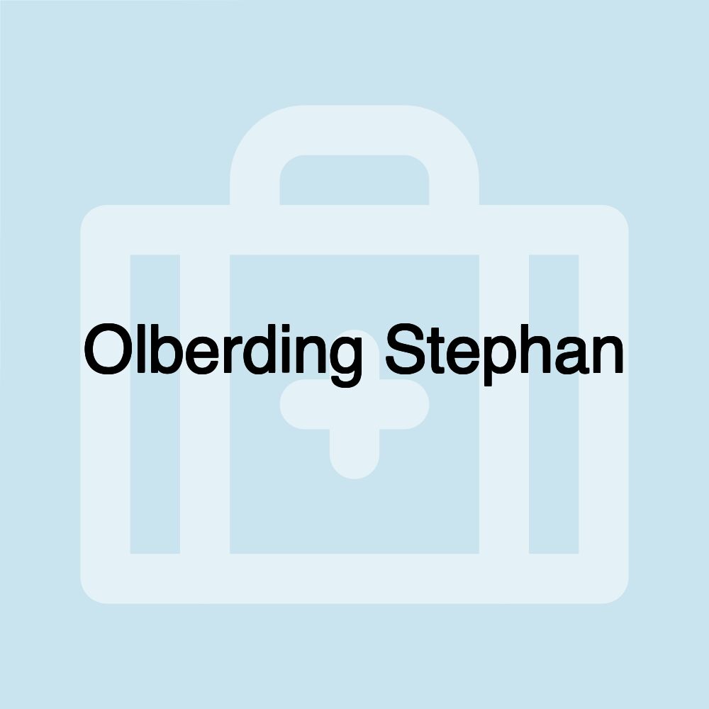 Olberding Stephan