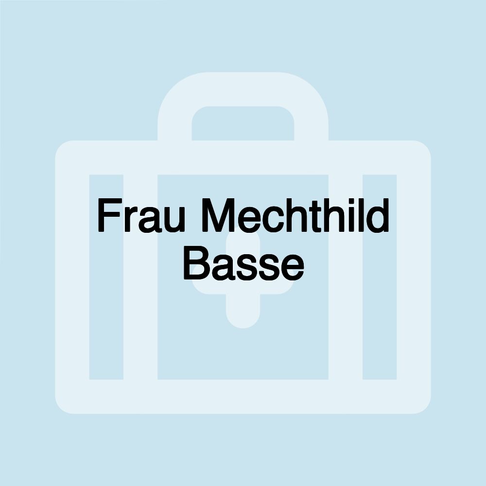 Frau Mechthild Basse