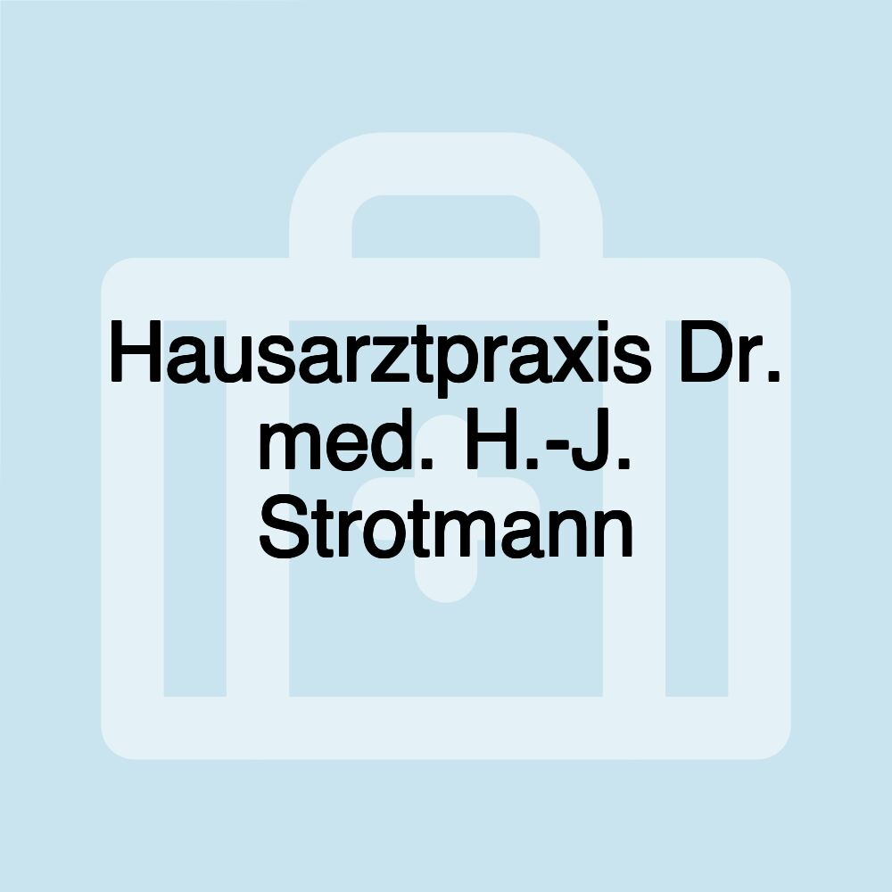 Hausarztpraxis Dr. med. H.-J. Strotmann