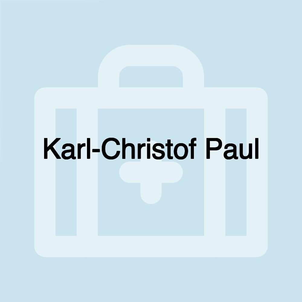 Karl-Christof Paul