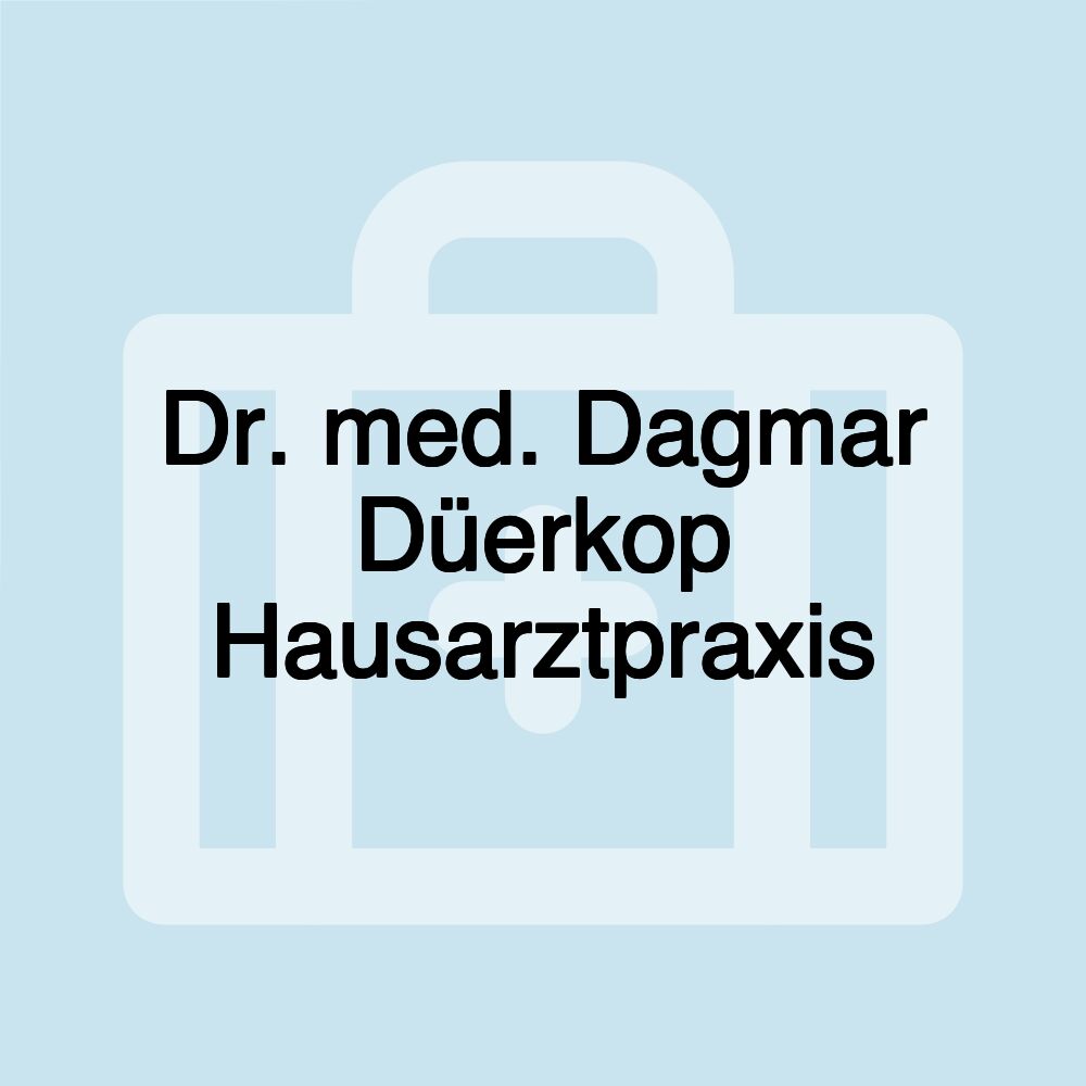 Dr. med. Dagmar Düerkop Hausarztpraxis