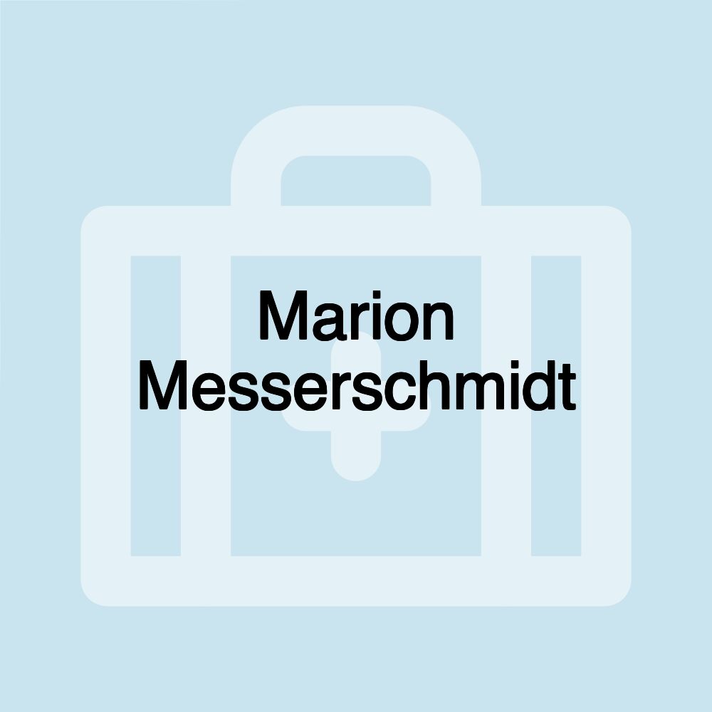 Marion Messerschmidt