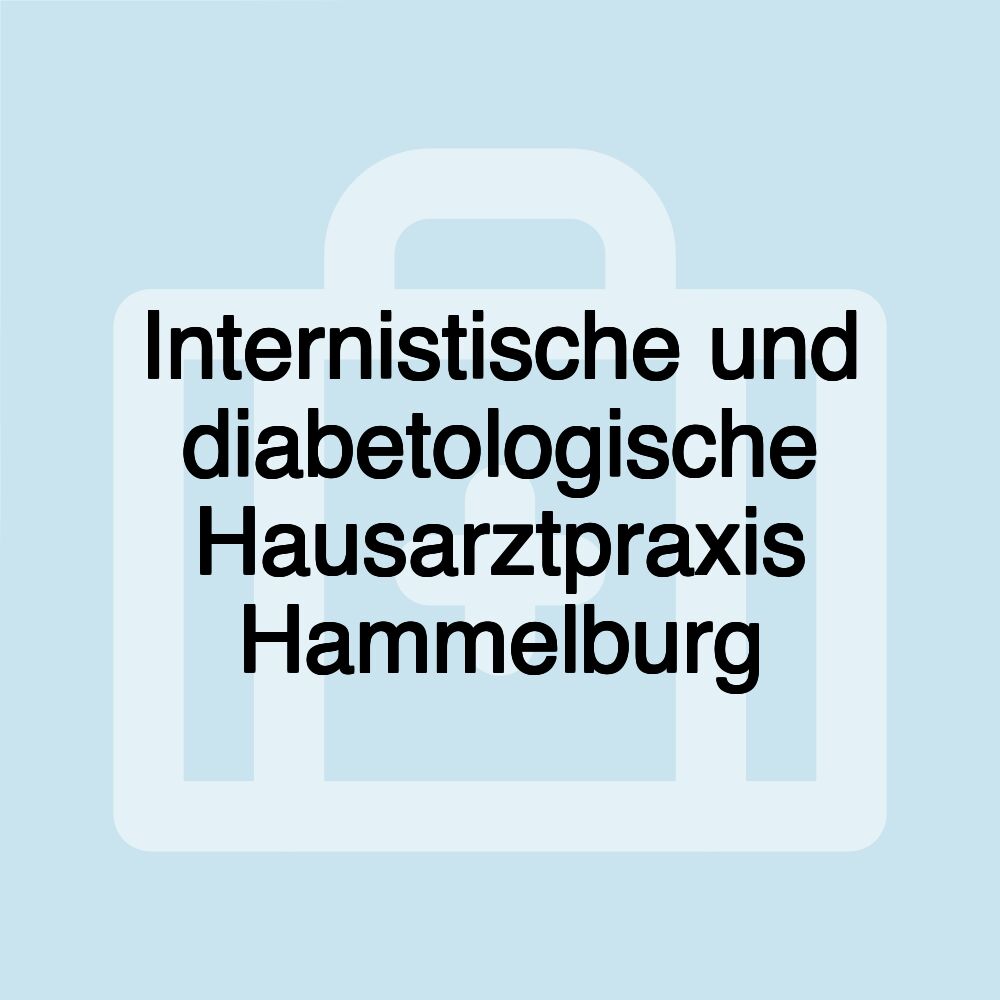 Internistische und diabetologische Hausarztpraxis Hammelburg