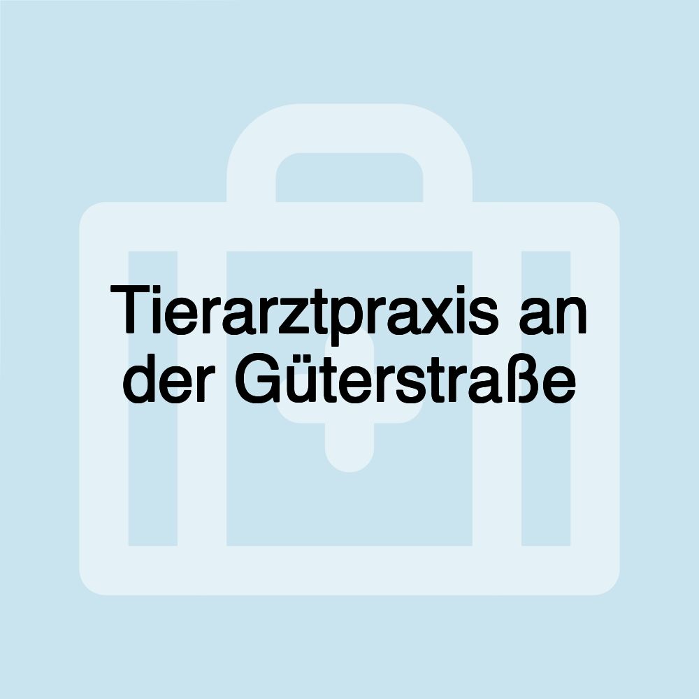 Tierarztpraxis an der Güterstraße