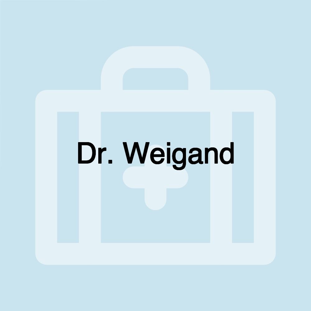 Dr. Weigand