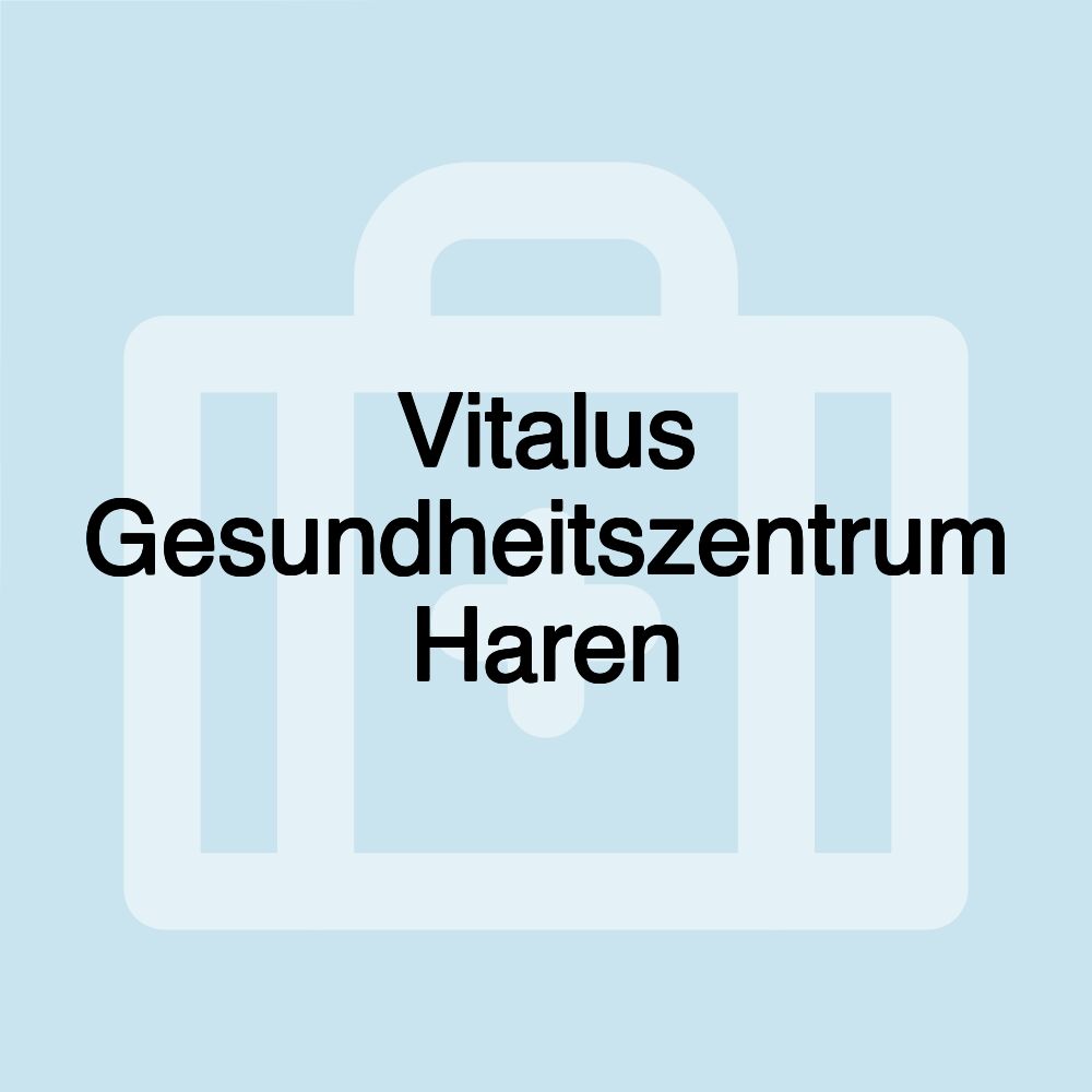 Vitalus Gesundheitszentrum Haren