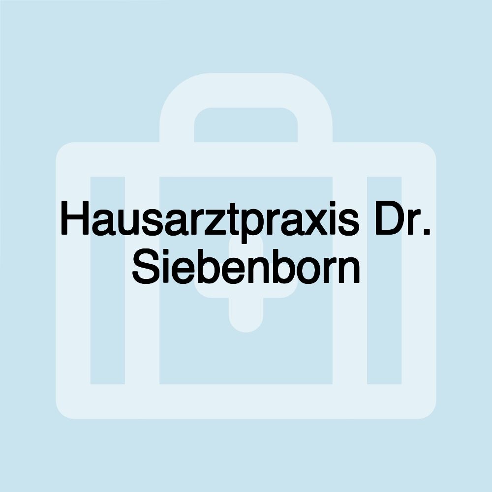 Hausarztpraxis Dr. Siebenborn