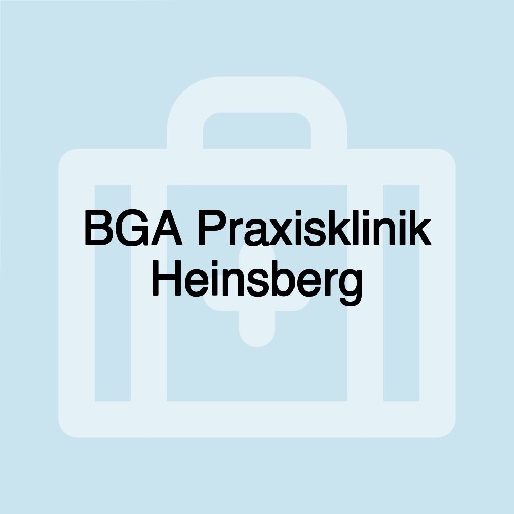 BGA Praxisklinik Heinsberg