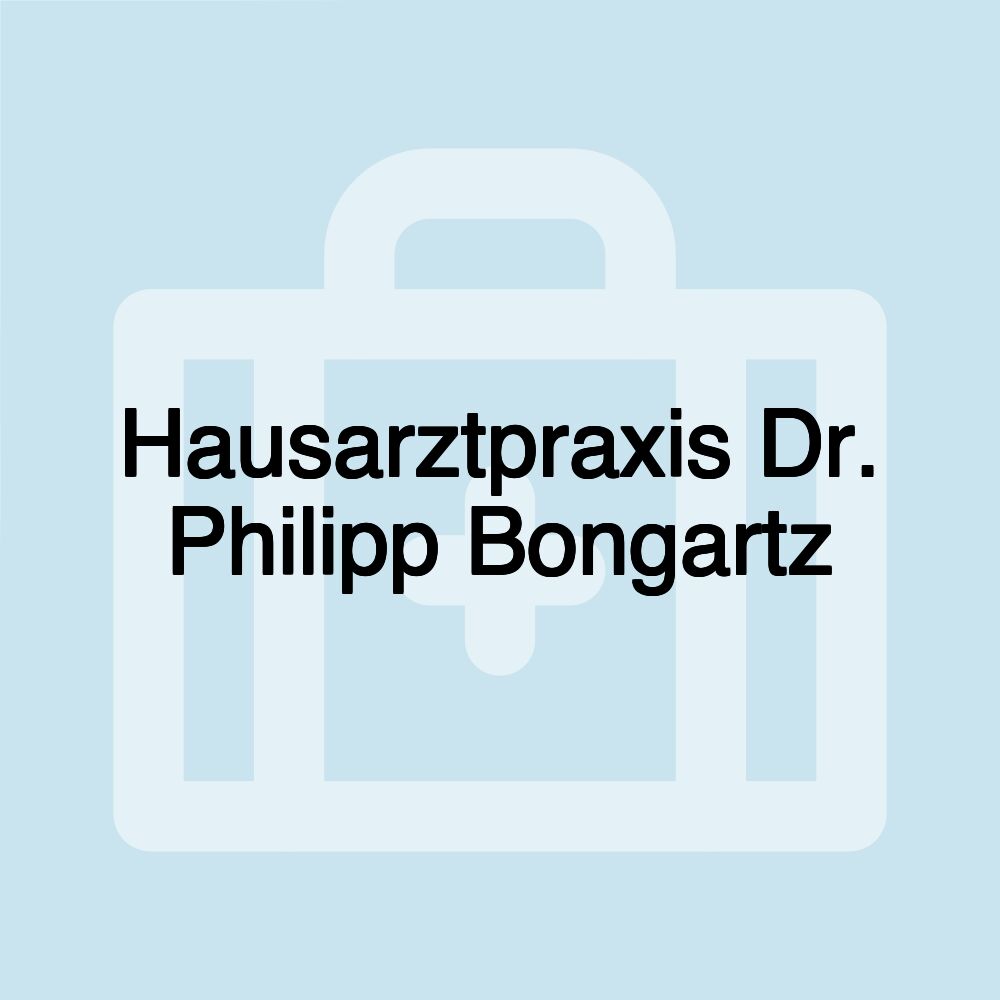 Hausarztpraxis Dr. Philipp Bongartz