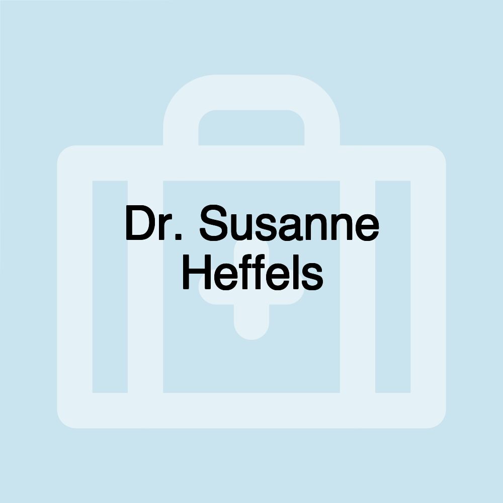 Dr. Susanne Heffels