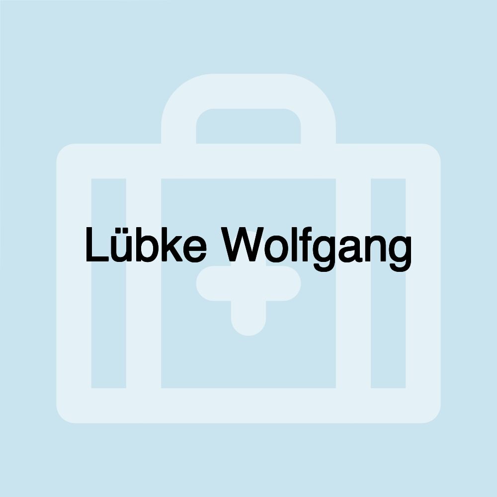 Lübke Wolfgang