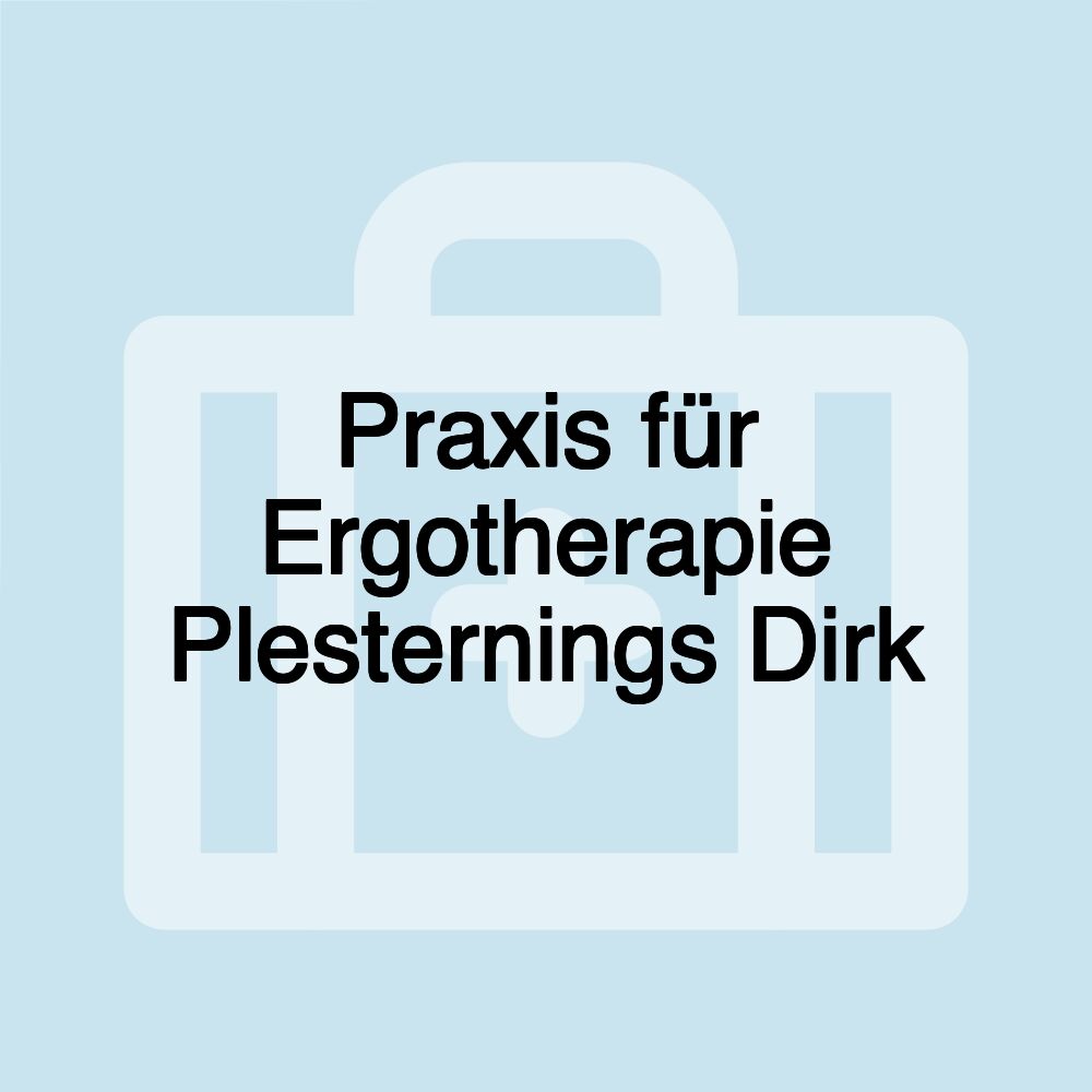 Praxis für Ergotherapie Plesternings Dirk